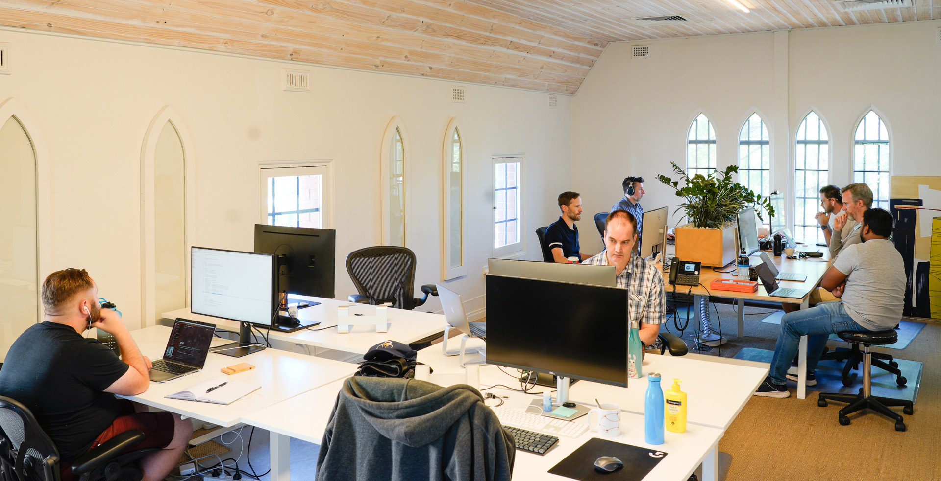 Katalyst team at the new office